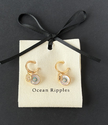 Ocean Ripples Oceans Daughter Earrings C886