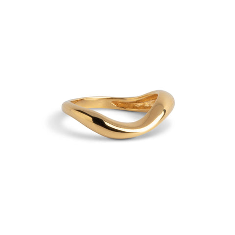 Enamel Copenhagen Agnete Ring Small in Gold