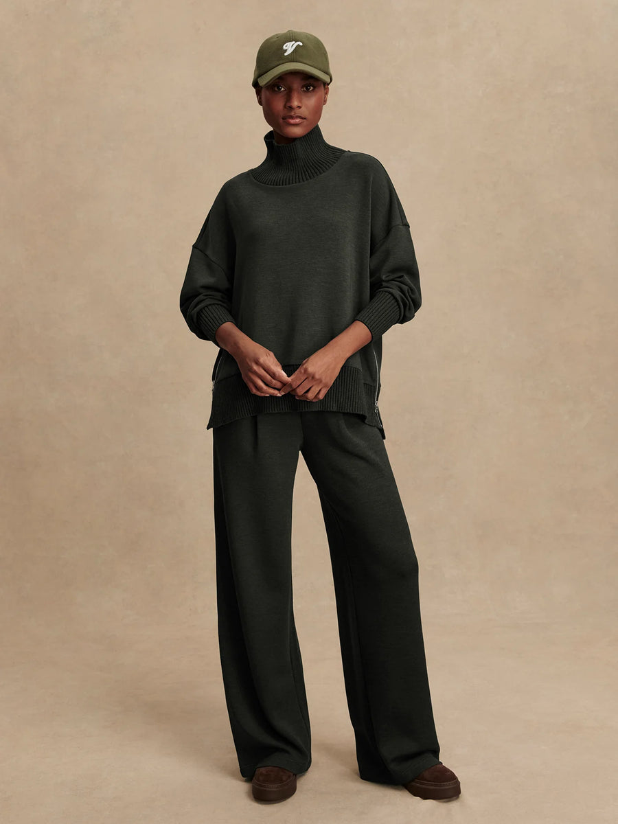 Carmen Pant - Olive Marle