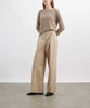 Jumper 1234 Crop Crew in Organic Light Brown