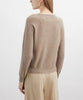 Jumper 1234 Crop Crew in Organic Light Brown