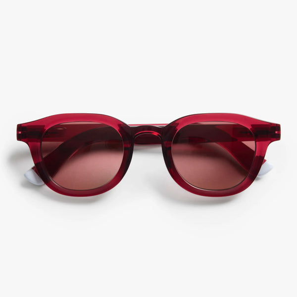 Barner Andy Glossy Cherry Laquer Prescription Sunglasses
