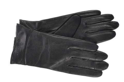 Seeberger Leather Gloves in Black