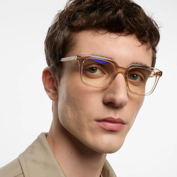 Barner Holly Glossy Pink Quartz Glasses