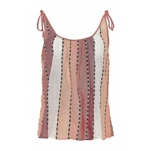 Devotion Twins Nomadia Top in Multi Colour Stripe