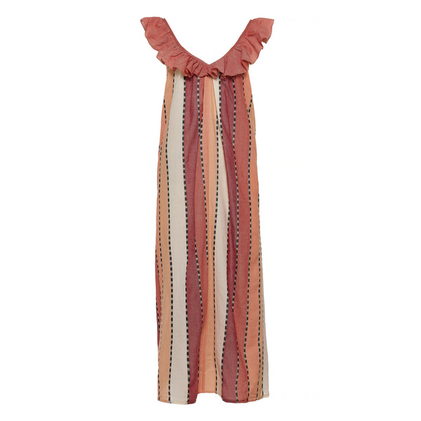 Devotion Twins Serapha Dress in Multi Colour Stripe