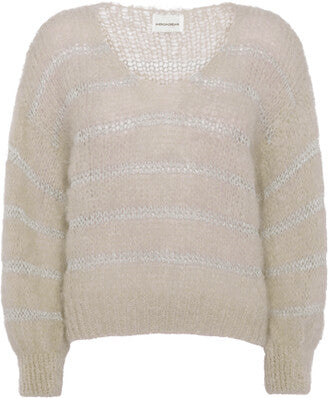 *Last one!* American Dreams Katie Sweater in Beige with Silver