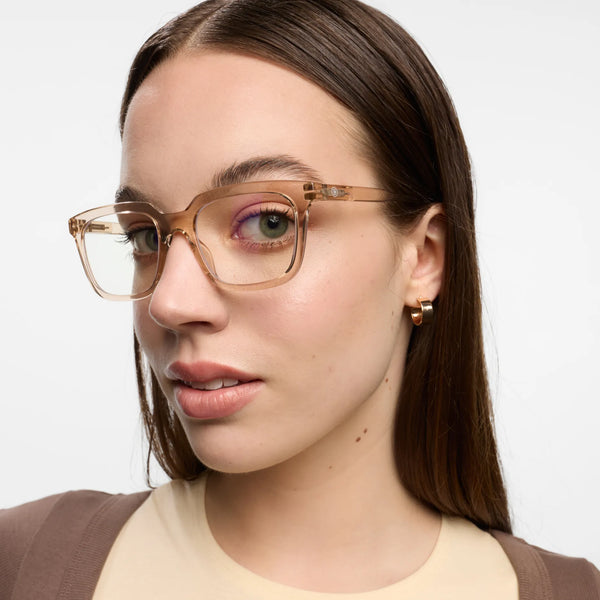 Barner Holly Glossy Pink Quartz Glasses