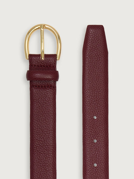 Varley Lenai Belt in Bordo