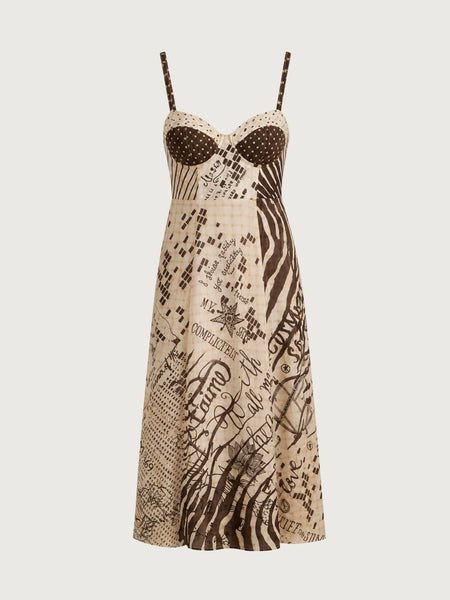 Me369 Muse Corset Dress in Noir Muse