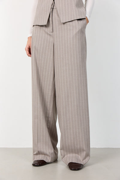 Levete Room Pammy 1 Trousers in Falcon Combi