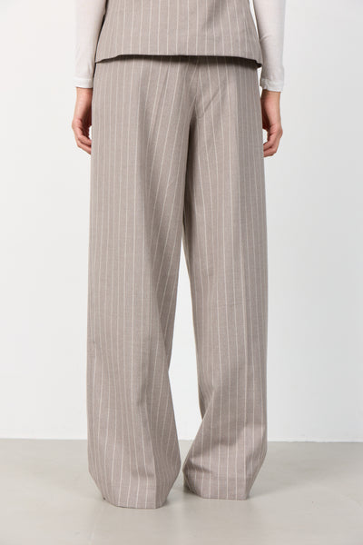 Levete Room Pammy 1 Trousers in Falcon Combi