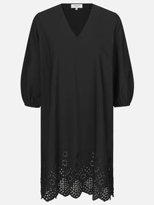 Rosemunde Athena Dress in Black W0327
