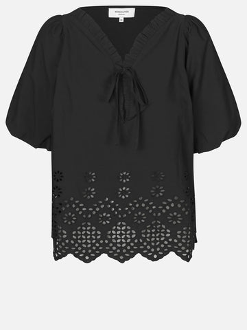 Rosemunde Athena Shirt in Black W0348