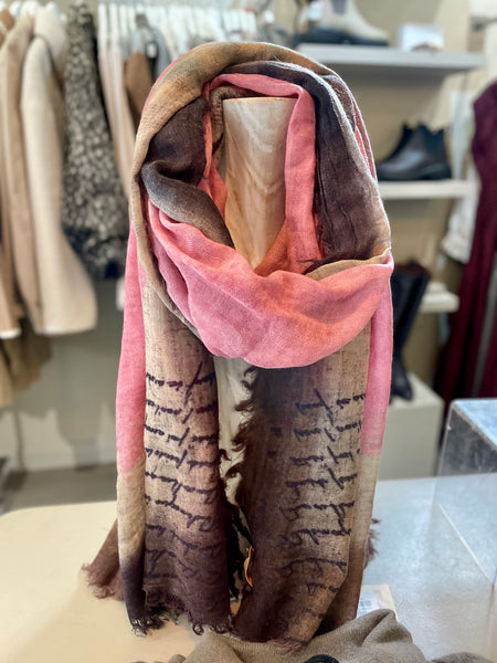 Ombre Scarf Love Letter OM 2612