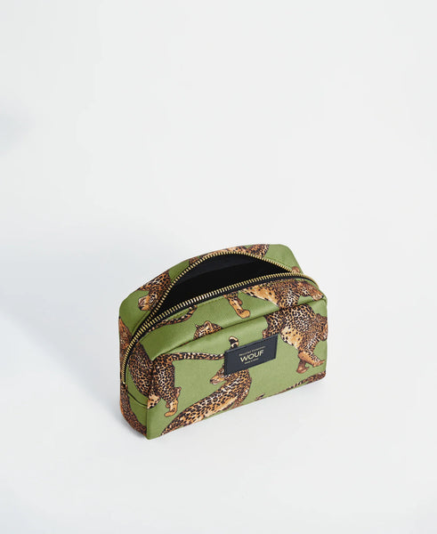 Wouf Olive Makeup Bag