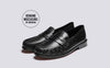 Grenson Susanna Black Nappa Leather Loafer