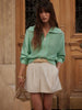 Varley Tansy Woven Short in Ivory