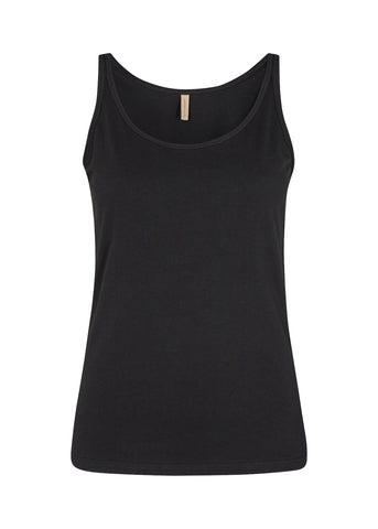Soya Concept Pylle Vest Top in Black 24743