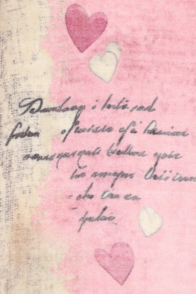 Ombre Scarf Love Letter OM 2612