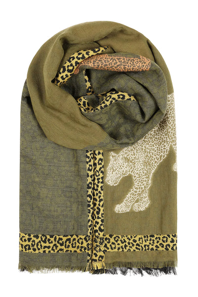 Ombre Scarf Khaki Instinct OM 26134