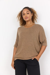 Soya Concept Biara Top in Camel 26244