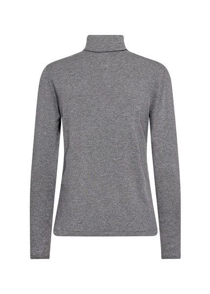 Soya Concept Tamar 2 Shirt in Dark Grey Melange 26320