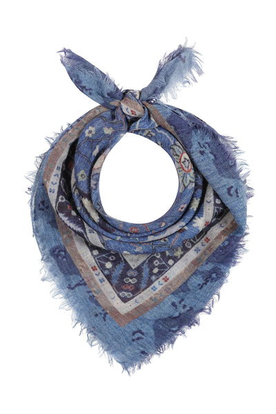 Ombre Scarf Indigo Bandana OM 2650