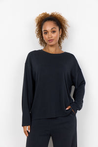 Soya Concept Felucca 2 Blouse in Black, modal, lounge wear