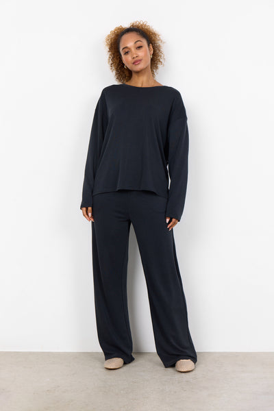 Soya Concept Felucca Trouser in Black 26578