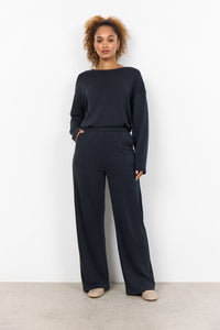 Soya Concept Felucca Trouser in Black 26578, lounge wear, modal