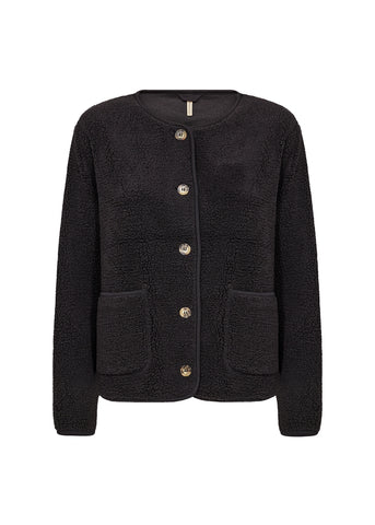 Soya Concept Onyx Cardigan in Black 26850