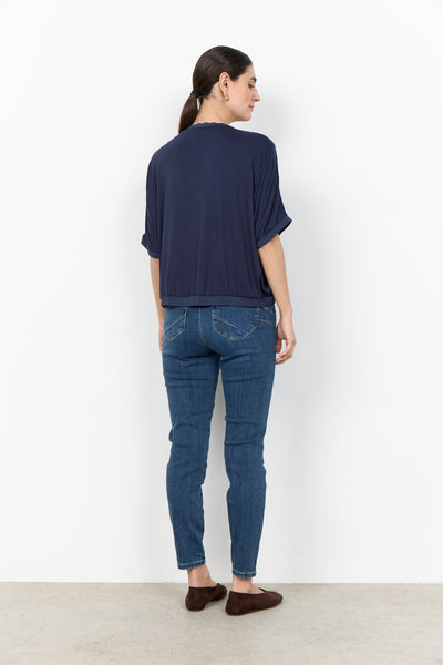 Soya Concept Thilde Top in Navy 27730