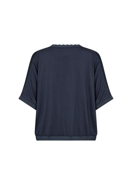 Soya Concept Thilde Top in Navy 27730