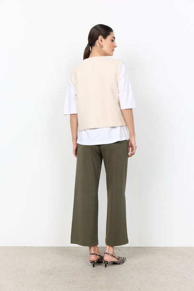 Soya Concept Shaima Waistcoat in Cream 27752
