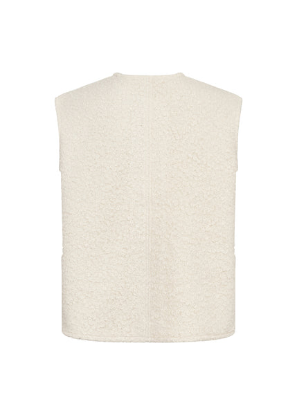 Soya Concept Shaima Waistcoat in Cream 27752