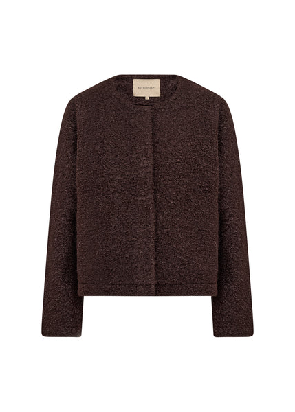 Soya Concept Shaima Jacket in Chocolate 27798