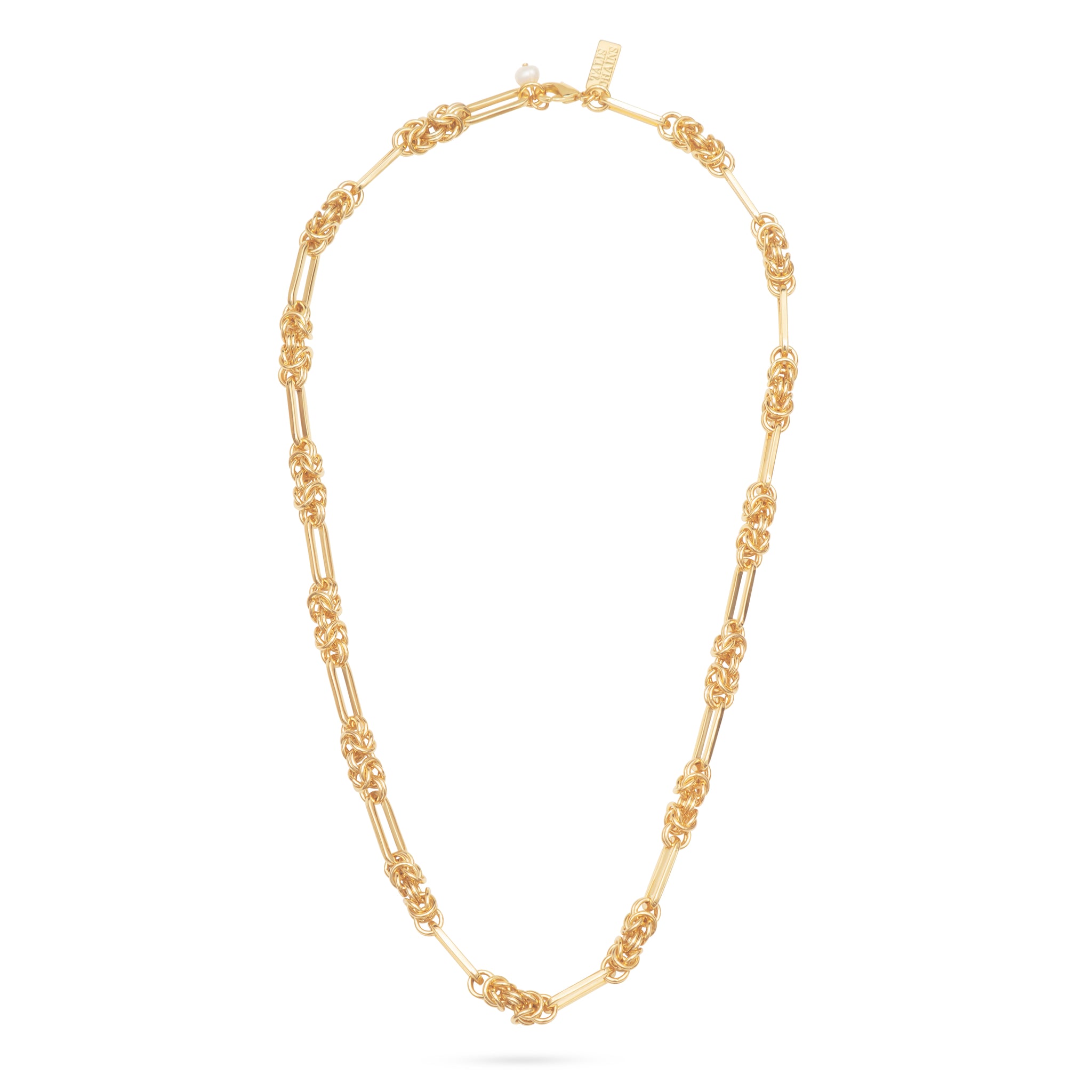 Talis Chains Cluster Knot Necklace - Gold, 50CM