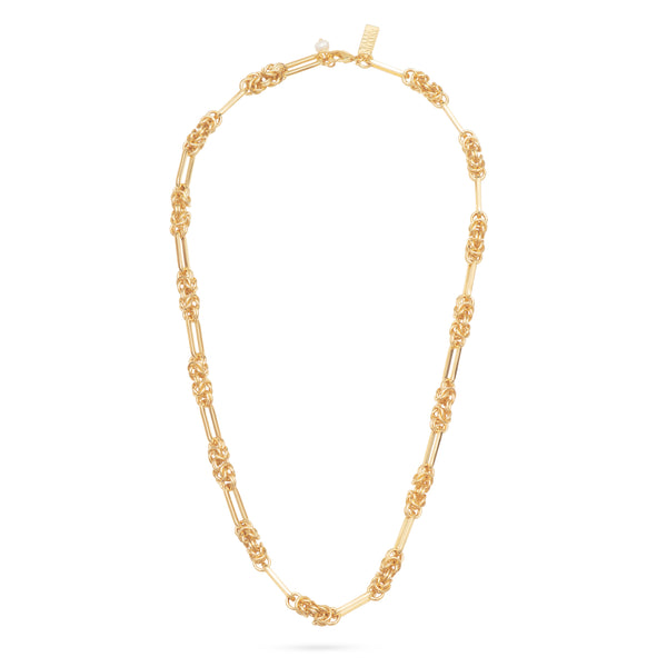 Talis Chains Cluster Knot Necklace - Gold, 50CM