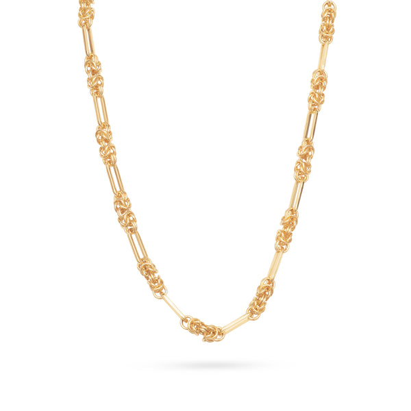 Talis Chains Cluster Knot Necklace - Gold