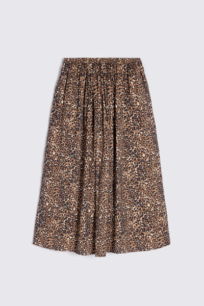 Eleven Loves Saffy Skirt in Leopard, animal print, skirt with pockets