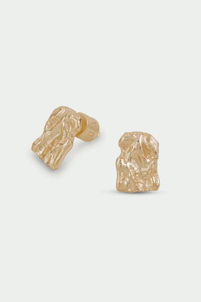 Tutti Current Earrings Small in Gold