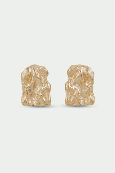 Tutti Current Earrings Small in Gold