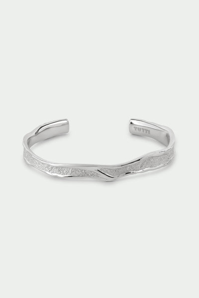 Tutti Branch Bangle in Silver