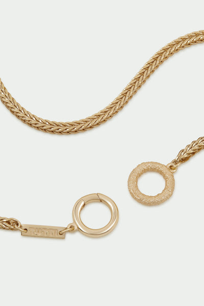 Tutti Woven Necklace in Gold