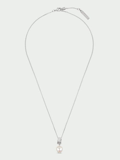 Tutti & Co Freshwater Pearl Necklace in Silver