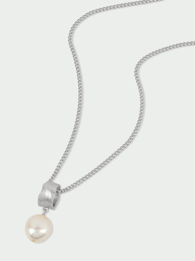 Tutti & Co Freshwater Pearl Necklace in Silver