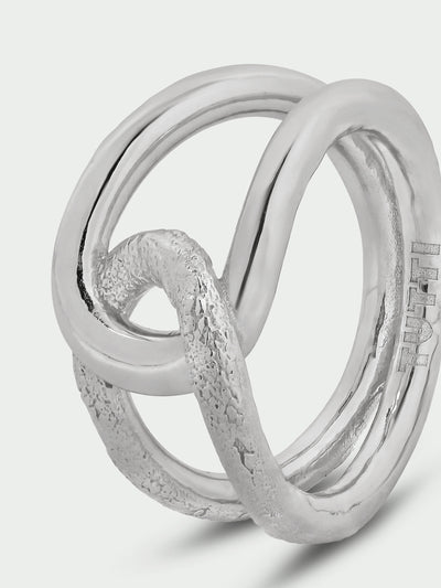 Tutti & Co Alder Ring in Silver