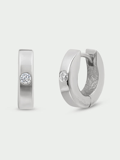 Tutti & Co Refine Earrings in Silver