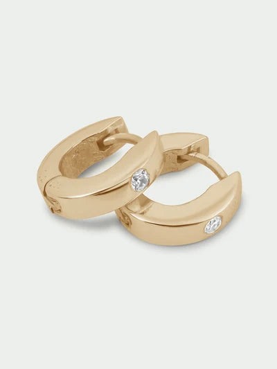 Tutti & Co Refine Earrings in Gold